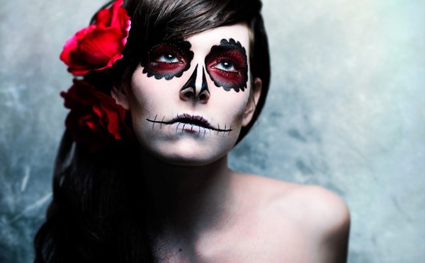 10 Devastating Dia De Los Muertos Hairstyles by Beauty and Hairstyle